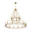 Lustre en laiton 18 lumières Dennison Signature