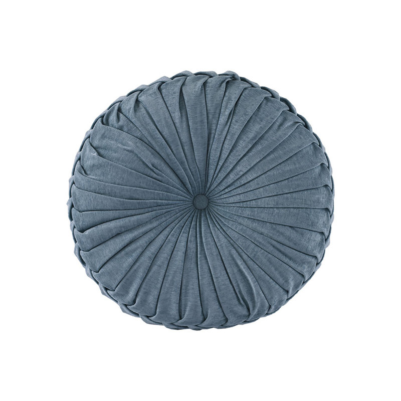 Oreillers décoratifs Dia, coussin de sol, coussins de canapé, coussin de sol, coussin rond, Turquoise