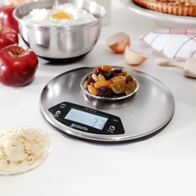 Brabantia Profile Digital Kitchen Scales with Timer