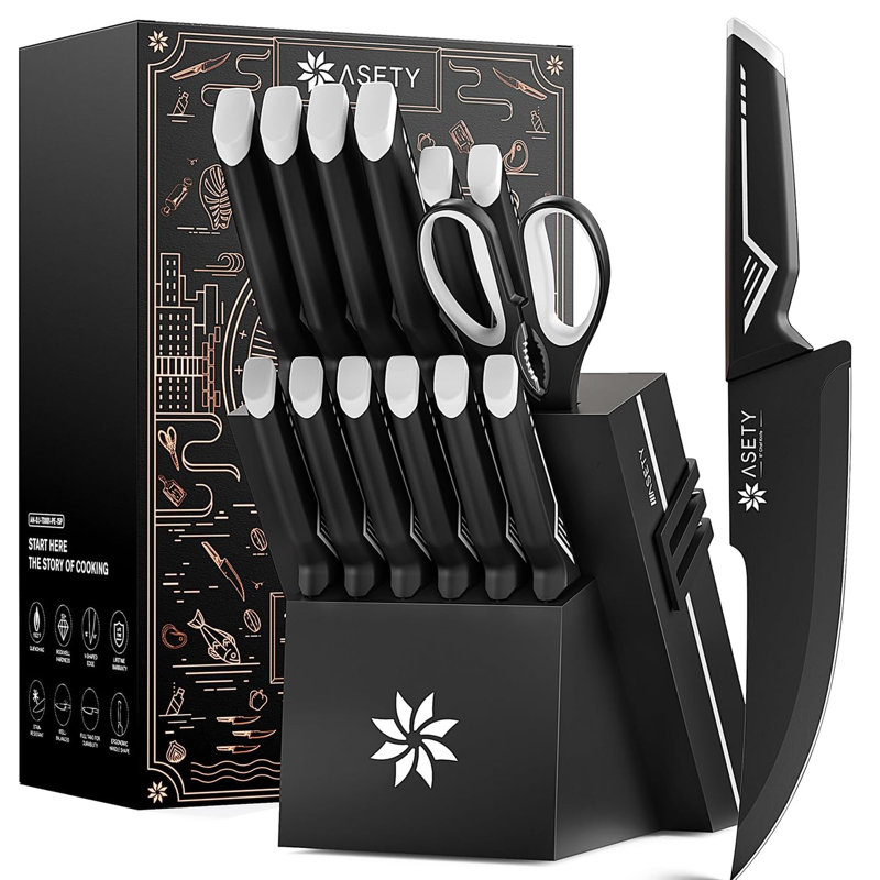 14 Pcs Kitchen Knife Set
