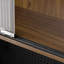 Armoire Mid-Century en noyer de style Mid-Century avec lit à griffer pour chat