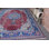 Organic Anatolian Medallion-Inspired Handmade Oversized Turkish Rug in Blue For Living Room With Custom Farmhouse Design For An Inviting Home Atmosphere