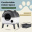 Polyethylene Plastic Self-Cleaning Litter Box