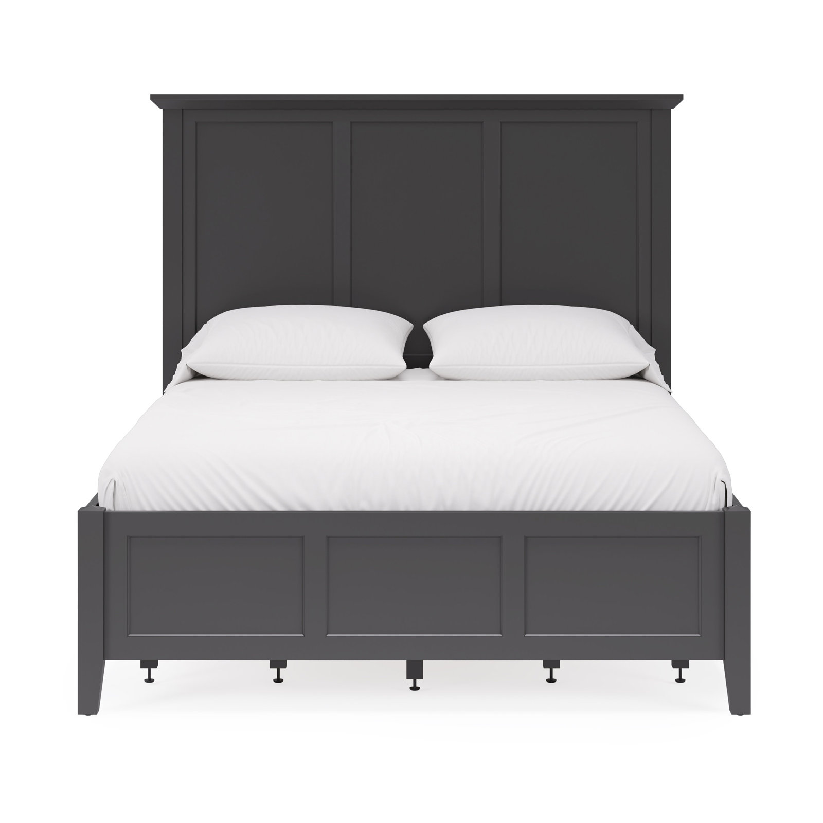 Renee Storage Platform Bed, California King, Raven Black