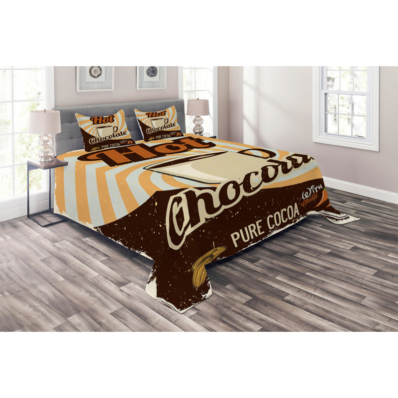 Farmhouse / Country Polyester Coverlet