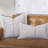 Thais Fringed Linen Pillow Cover