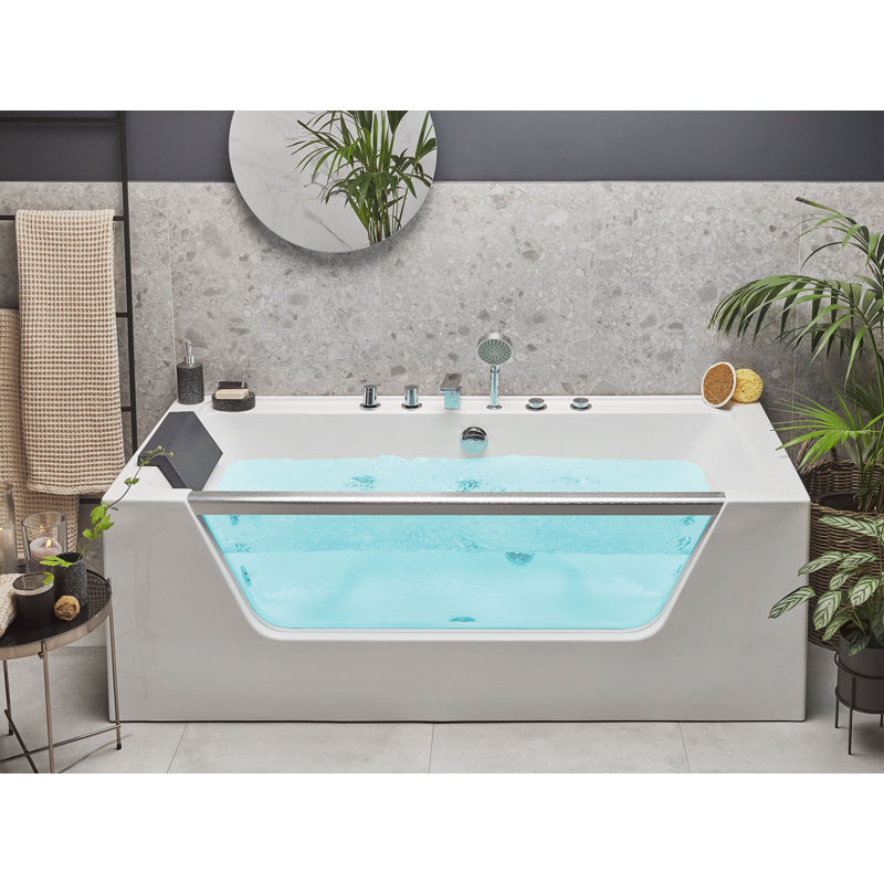 Tedrow 1700mm x 790mm Alcove / Tile In Acrylic Bathtub with Tap