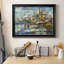 Port of Seattle - reproduction d'art sur toile-905543022-905543034
