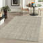 Tapis gris en jute tissé à la main Pata-151088812