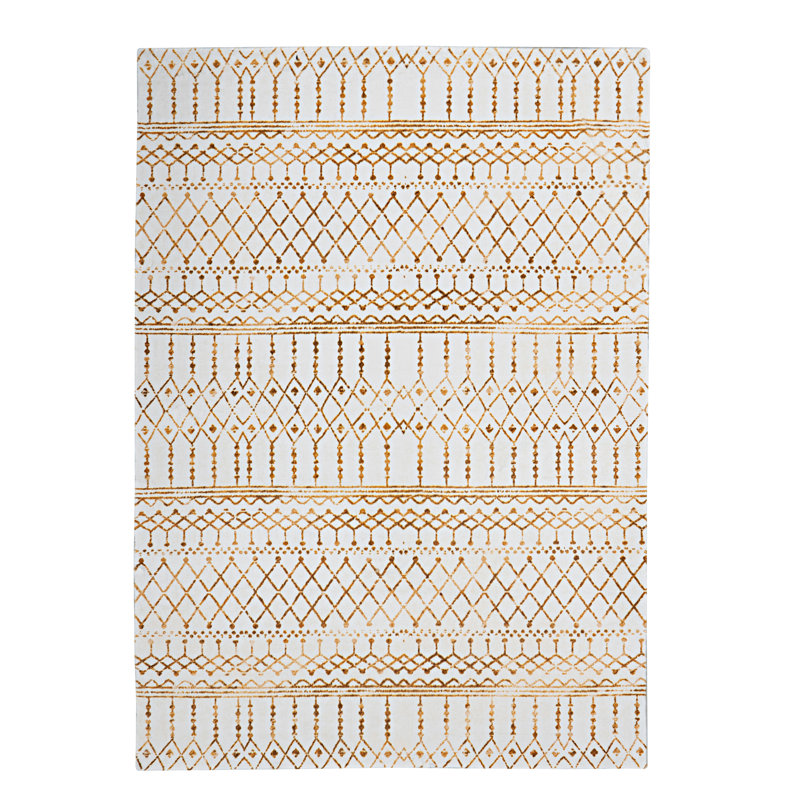 Antaniyah Faux Rabbit Fur Hand Tufted Rug, Rectangle 8' x 10'