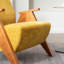 Upholstered Armchair-1112992648