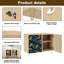 Buffet Buffet avec rangement Abstract Ocean Wave