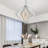 Savanah 4-Light Chandelier With Clear Crystal Accents-584962432