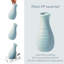 Vase en plastique d'aspect céramique-1763757259