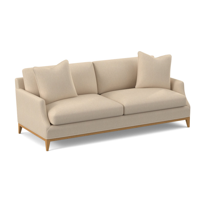 Porter Sofa, Amber, Filigree Ivory 100% Polyester