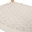 Chaise avec accoudoirs de style Mid-Century moderne, bois de frêne et corde tissée, l 25,06 po x P 20,85 po, H 29,1 po, blanc, aucun assemblage requis