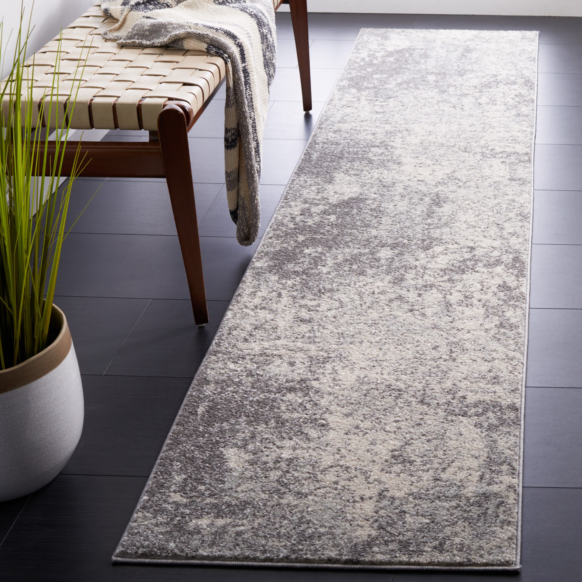 Bungalow Rose Acherby Performance Abstract Rug | Wayfair