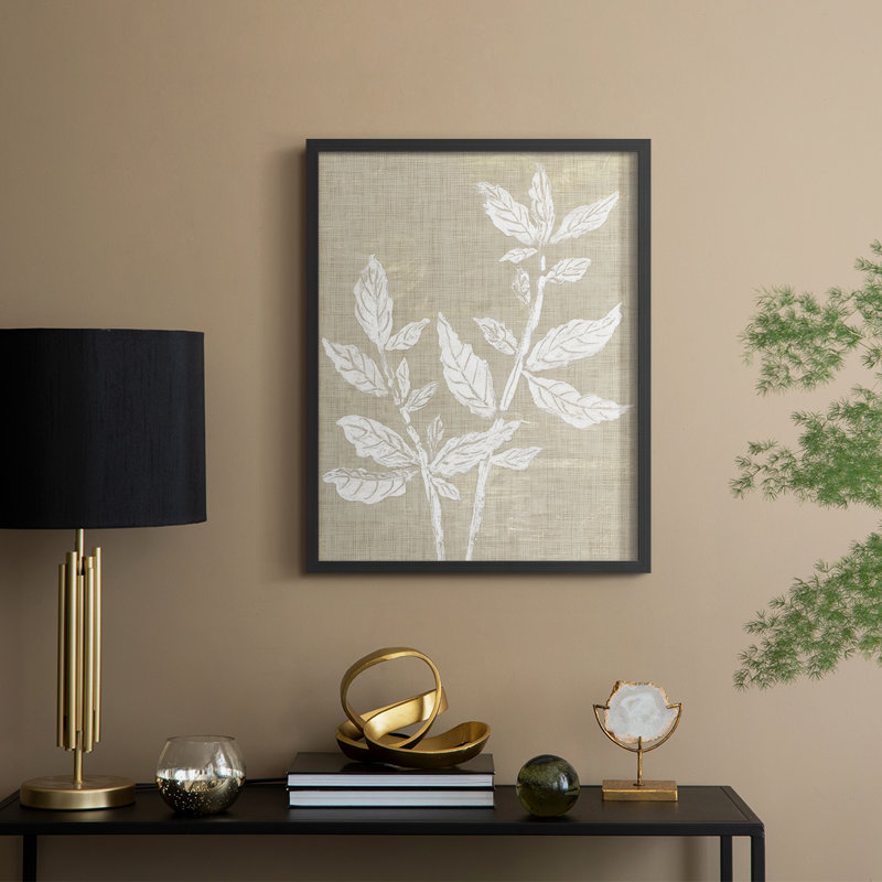 Autumn Romance II Framed Print - Solid Wood, Noir, noir, noir, noir, H 15 po x l 12 po