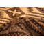 Tapis décoratif en laine brun clair noué à la main 5 pi 10 po x 9 pi one-of-a-kind Besuglow