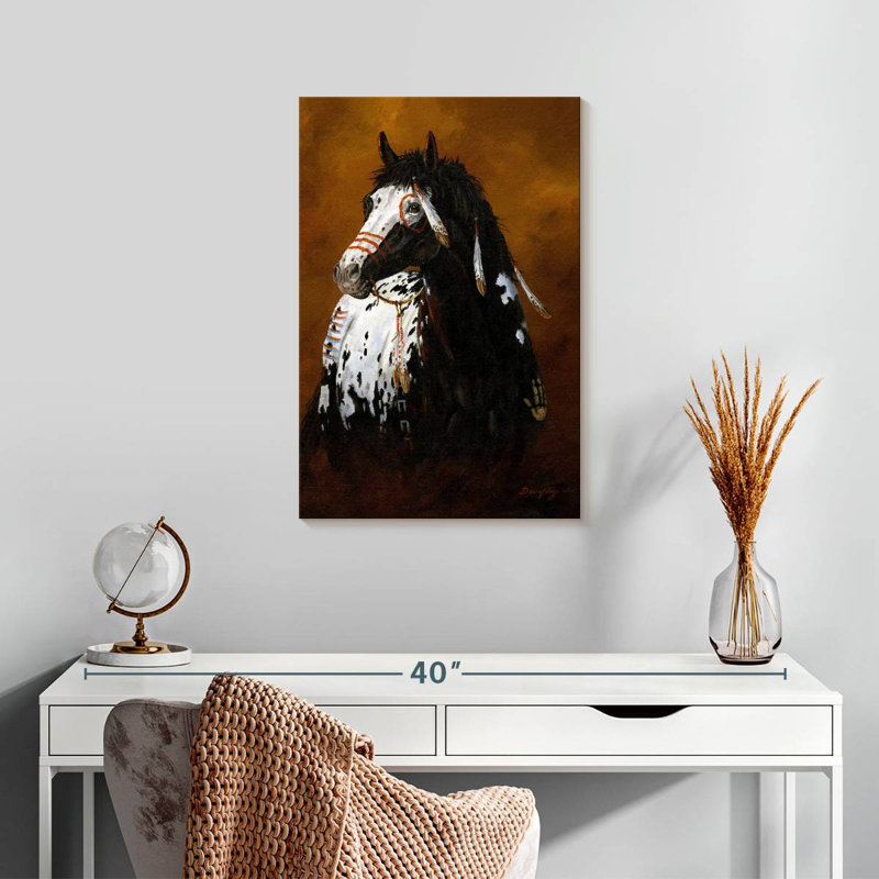 Brampt Sioux War Pony, 24" H x 16" W
