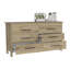 Commode double 6 tiroirs
