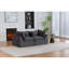 Canapé modulaire en velours côtelé 74,8 pouces Cloud Comfort