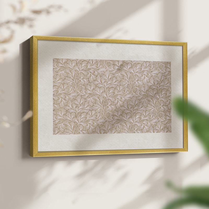 Vintage Abstract -LX -Framed Print - Restickable