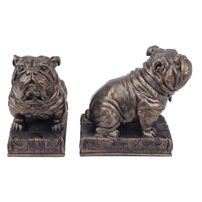 Bricker Resin Bookends