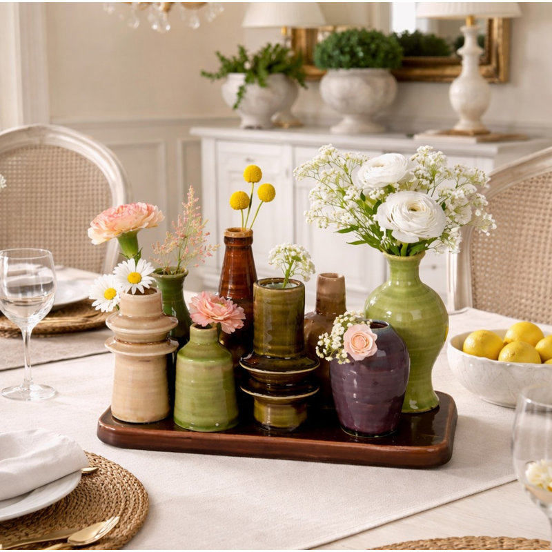 Meadow Grove Ceramic Jar