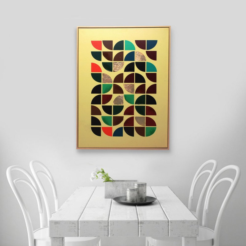 Modern Opulence - Single Picture Frame Print on Canvas