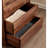 Striped Floor Groove Accent Chest