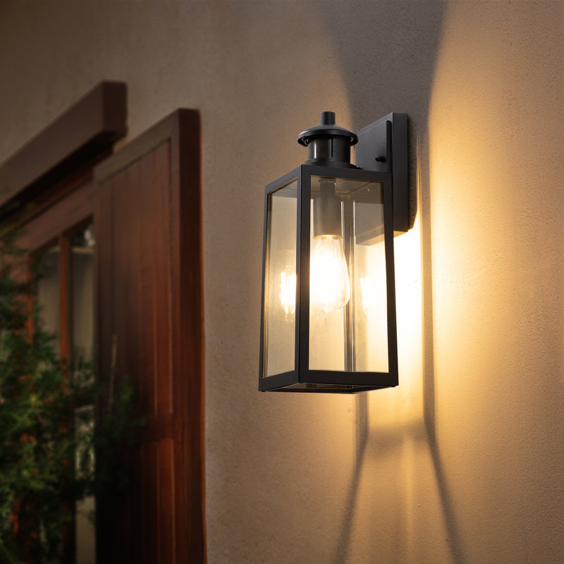 Citlali Aluminum Wall Light With Dusk to Dawn and Motion Sensor