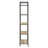 Antique Oak & Sandy Gray Finish Bookshelf-1130879778