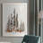 Rustic Evergreen II, reproduction d'art sur toile-88391572-88391573