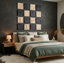 Curve Wall Tile, Wave, Black-1901981690