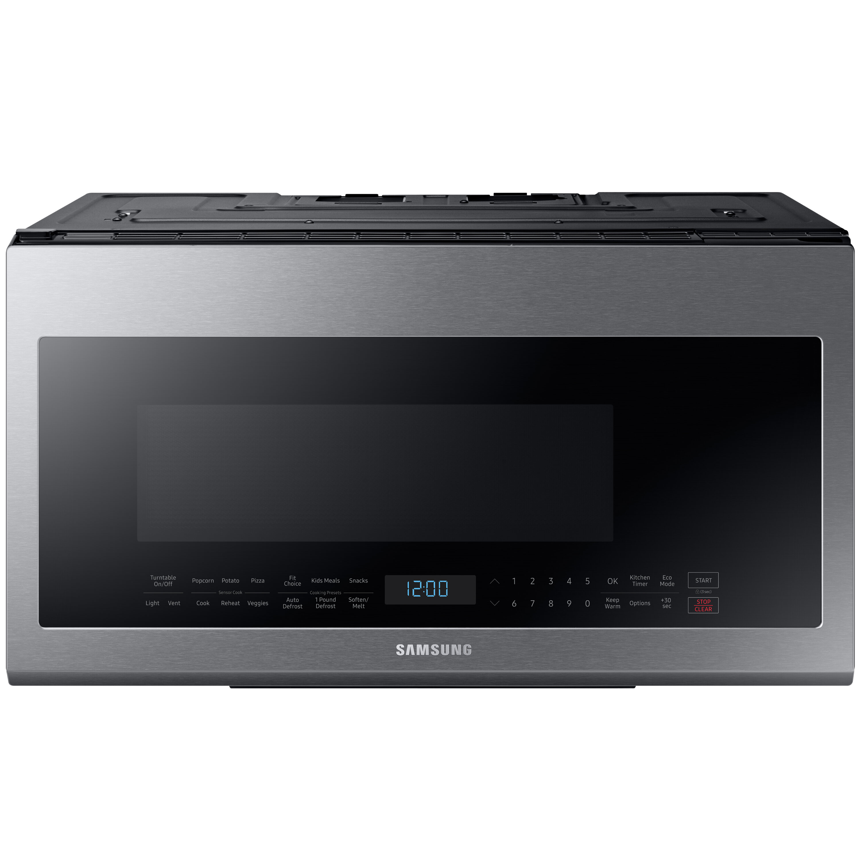 Samsung Bespoke 1.9 Cu. ft. White Glass Smart Over-the-range Microwave with Sensor Cooking