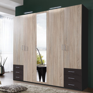 Fügen 5 Door Manufactured Wood Wardrobe