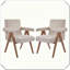 Fauteuil de salle à manger Poppy-2136185886