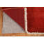 Tapis uni rouille Gabbeh