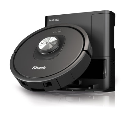 Shark Matrix Self-Empty Robot Vacuum Cleaner with Bagless, 45-Day Capacity, Self-Cleaning Brushroll for Pet Hair, Precision Home Mapping, & Wi-Fi