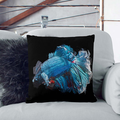 Floral Square Throw Cushion