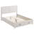 Axat Wood Queen Storage Panel Bed White-53918456-53918457