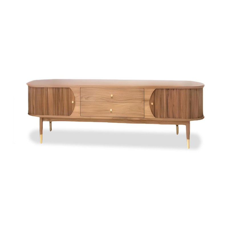 Meuble télé Modern, H 20,08 po x L 62,99 po x l 15,75 po