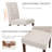 Upholstered Dining Chair Set, Solid Wood Legs, Breathable Fabric Seat, Thick Cushion for Comfort, Modern Parsons Style Side Chairs for Dining Room-1533165723