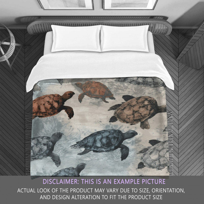 Turtle Comforter, Queen Comforter