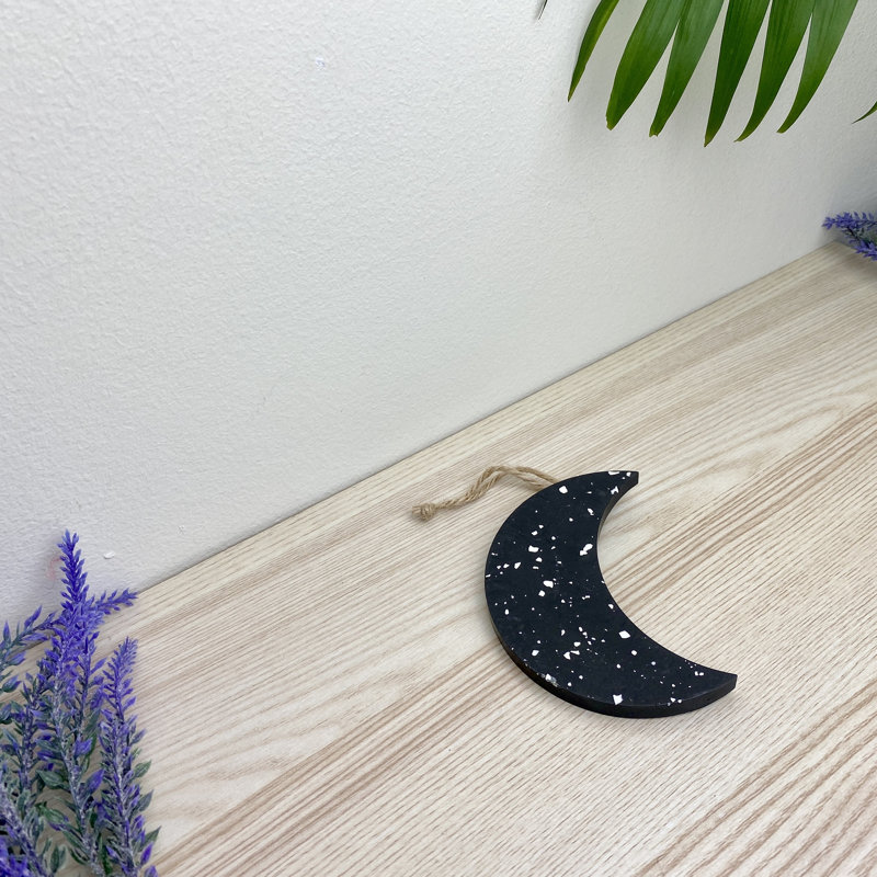 Moon Wall Hanging, Black