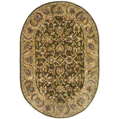 Mcauliffe Classic Hand Tufted Wool Oriental Rug