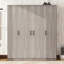 Armoire 4 portes avec 1 tiroir