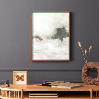 Horizon Break II, reproduction encadrée - bois massif
