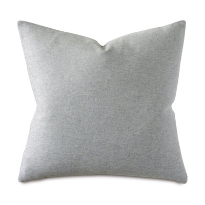 Heathered Wool Wool Square Pillow Cover & Insert